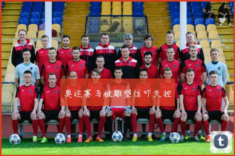 奥运赛马被雕塑惊吓失控